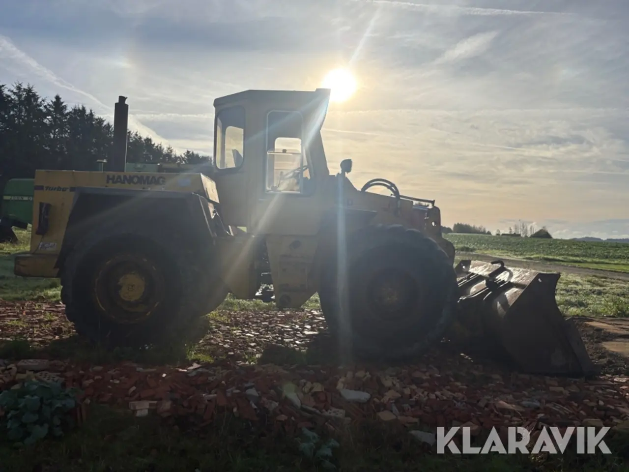 Billede 6 - Gummiged Hanomag 44D + tilbehør