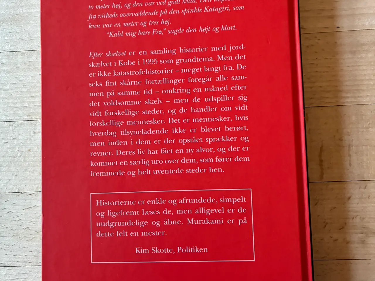 Billede 1 - Efter skælvet, Haruki Murakami