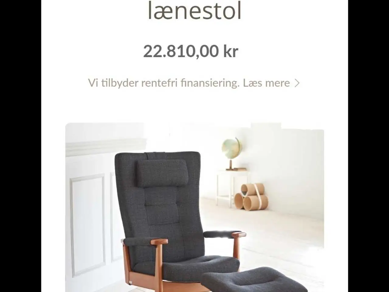 Billede 15 - Stressless, Hjort Knudsen, Farstrup læder lænestol