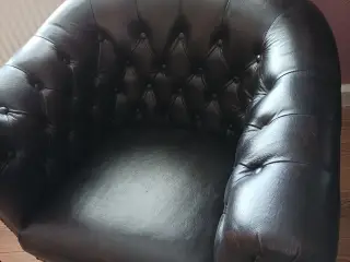 Lædersessel