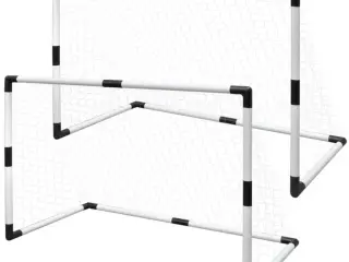 Mini-fodboldmål 2 stk. 91,5x48x61 cm til børn