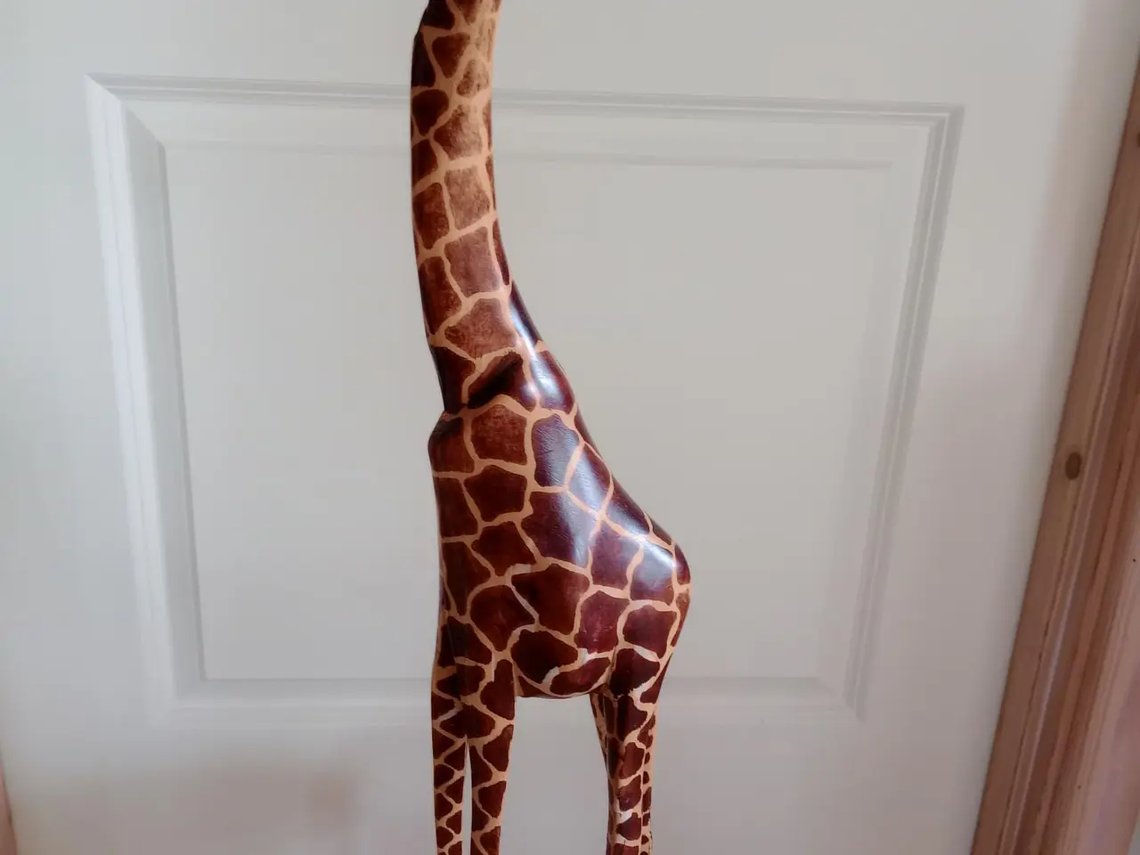 Billede 8 - 14 udskåret træ giraffer