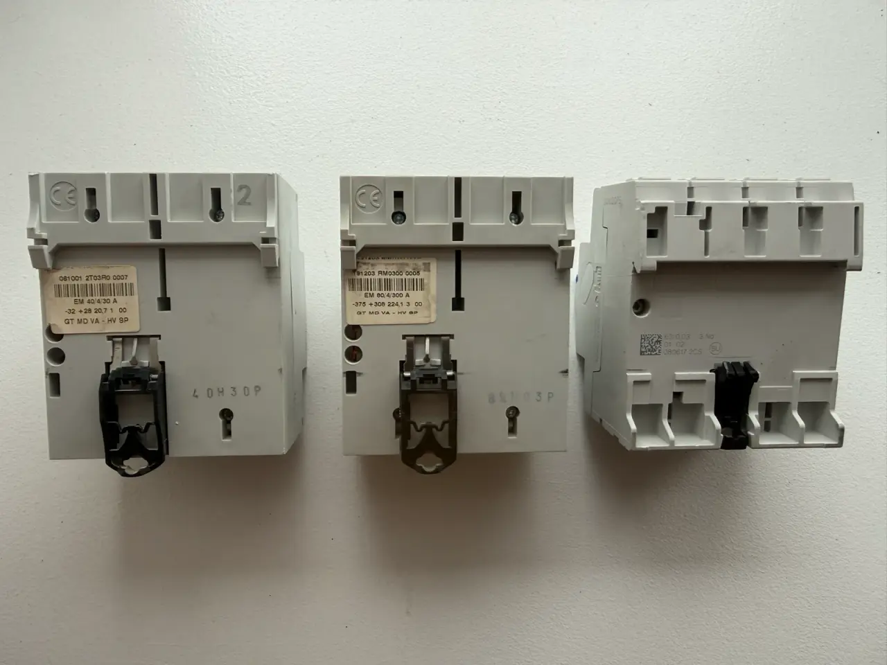 Billede 4 - HPFI-relæer, 40A, 63A, 30mA, 300mA