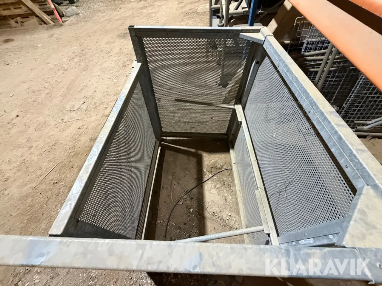 Billede 6 - Gitterbure galvaniserede 2 styk