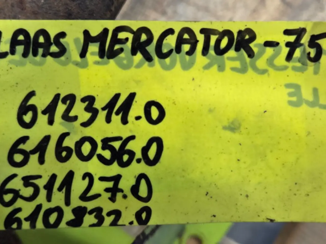 Billede 13 - Claas Mercator 75 Aksel 612311.0