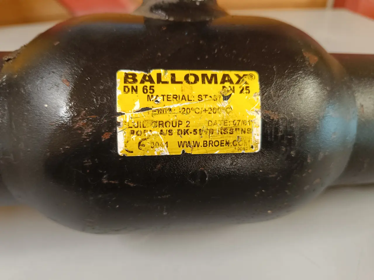 Billede 2 - BROBallomax Kugleventil - Reduceret boring -
