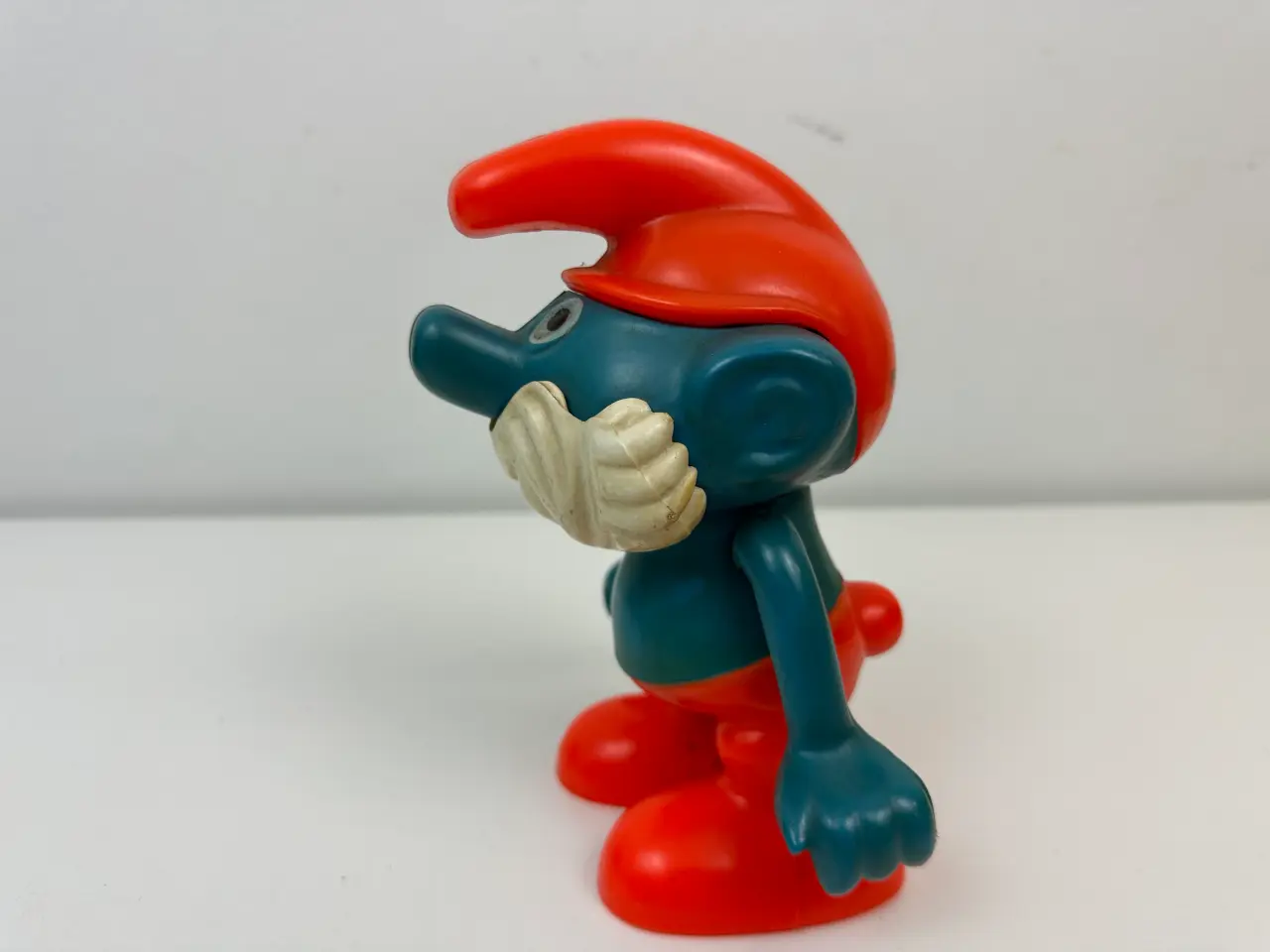 Billede 7 - 'Gammel Smølf' retro sparebøsse