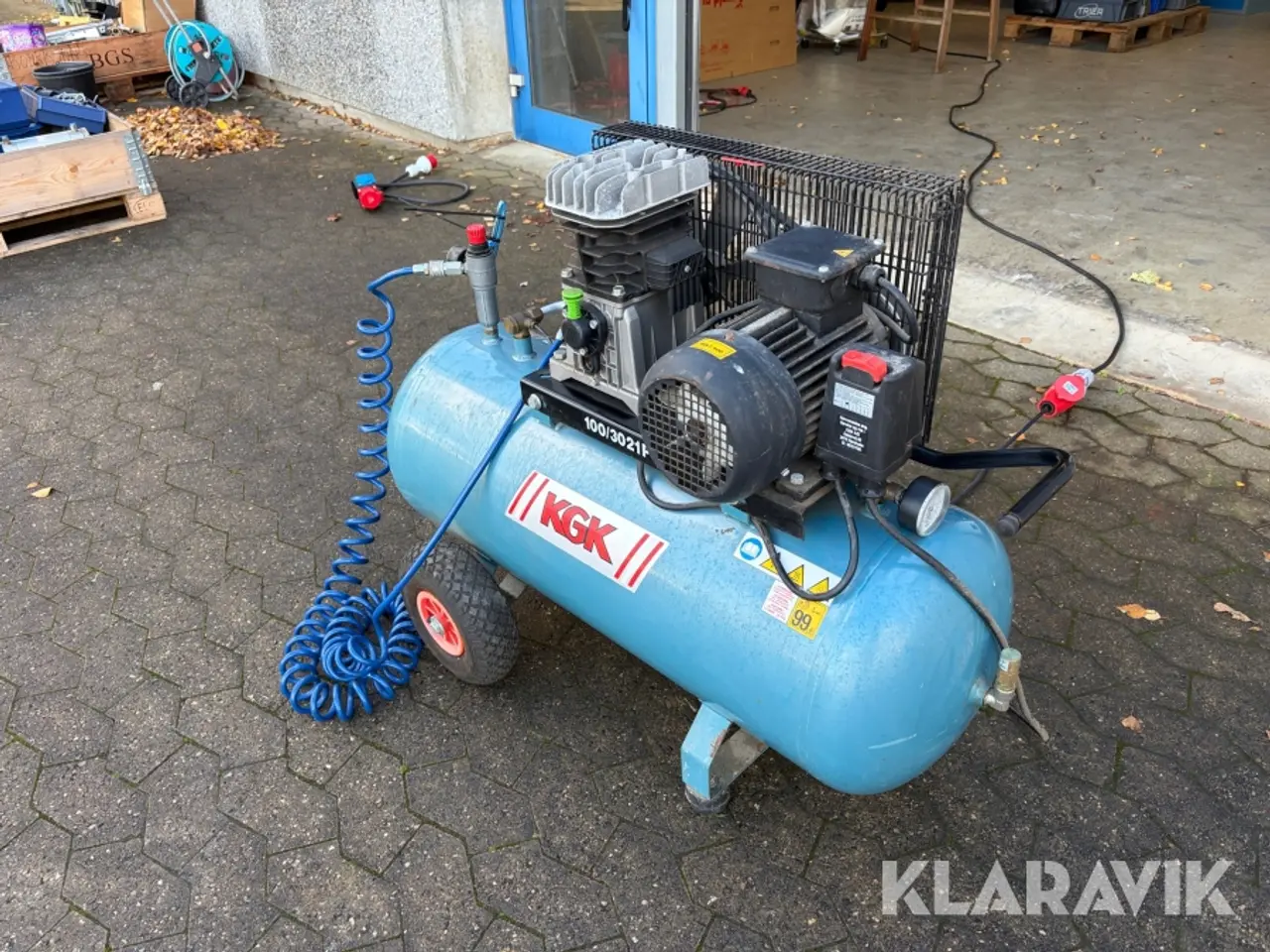 Billede 2 - Kompressorer FIAC 100/3021F 100 liter – 10 bar – 400 V