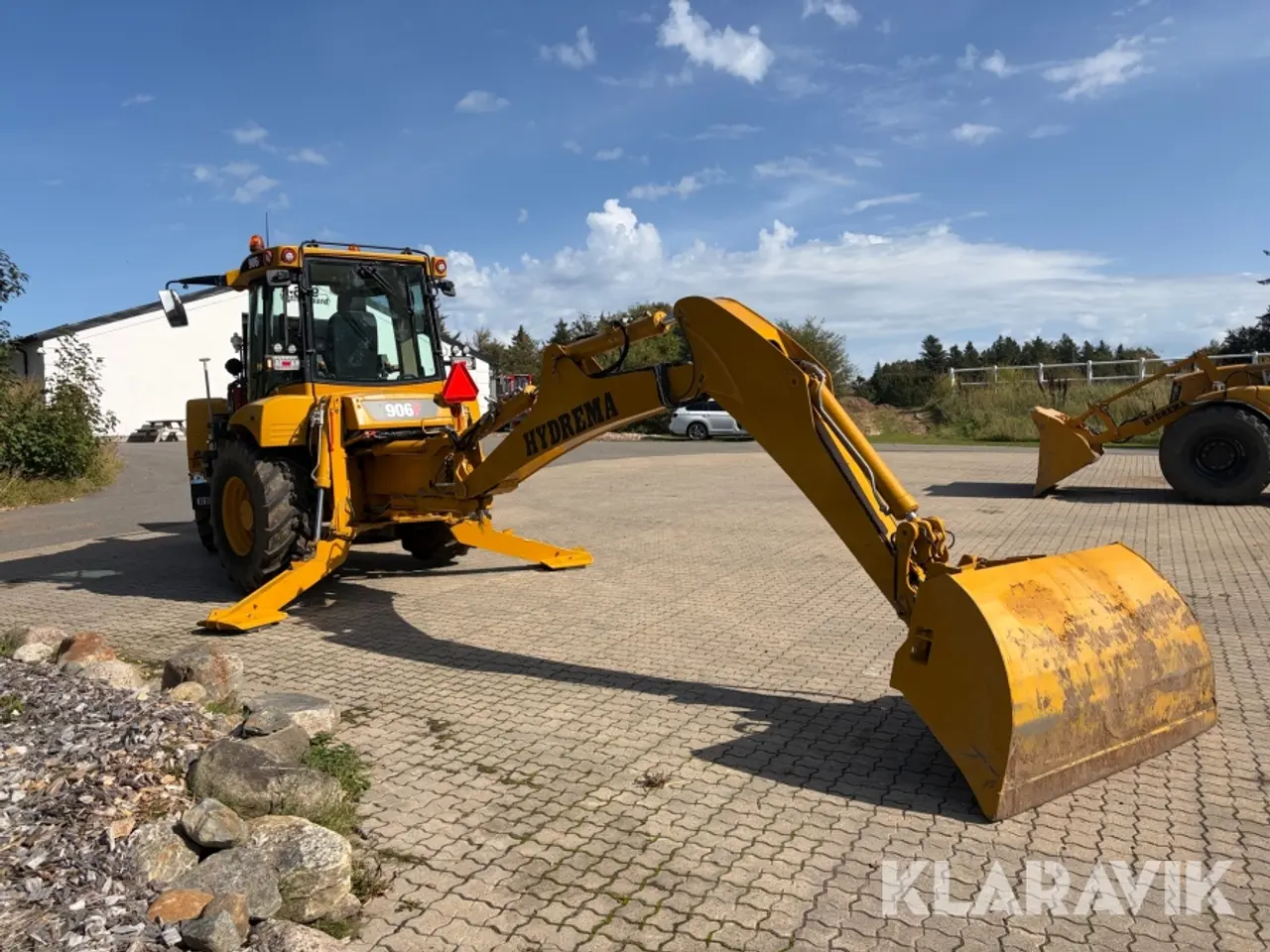 Billede 3 - Rendegraver Hydrema 906F med centralsmørring