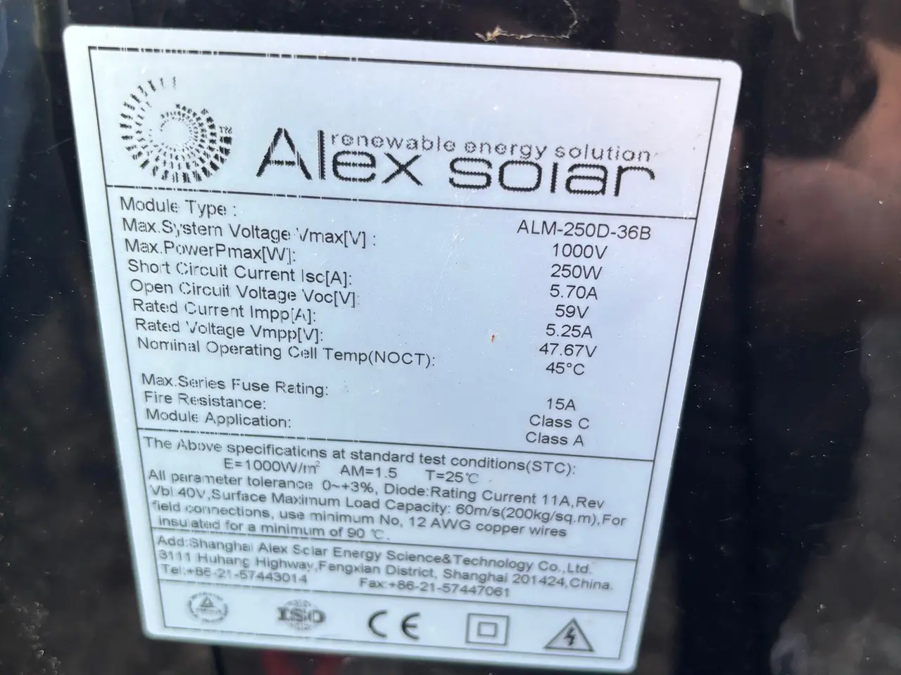 Billede 3 - 250 watt 48 volt panel 