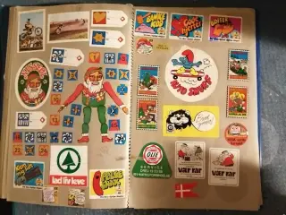 Klistermærker, Flot Klistermærkebog fra 70'erne