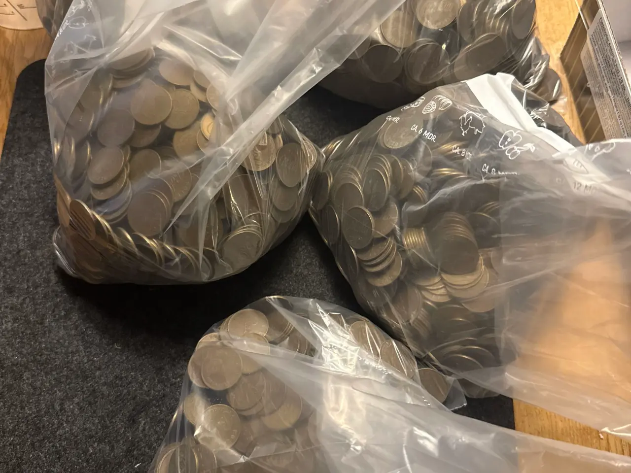 Billede 5 - 5 kg 25 øre med eller uden hul