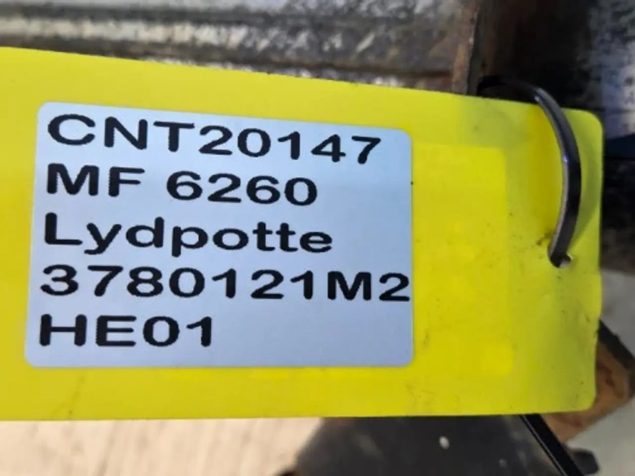 Billede 10 - Massey Ferguson 6260 Lydpotte 3780121M2