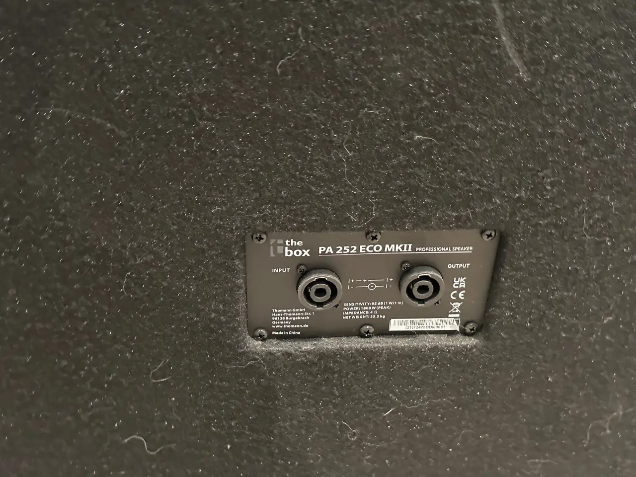 Billede 6 - 2 stk the box PA ECO 252/MKII højtalere