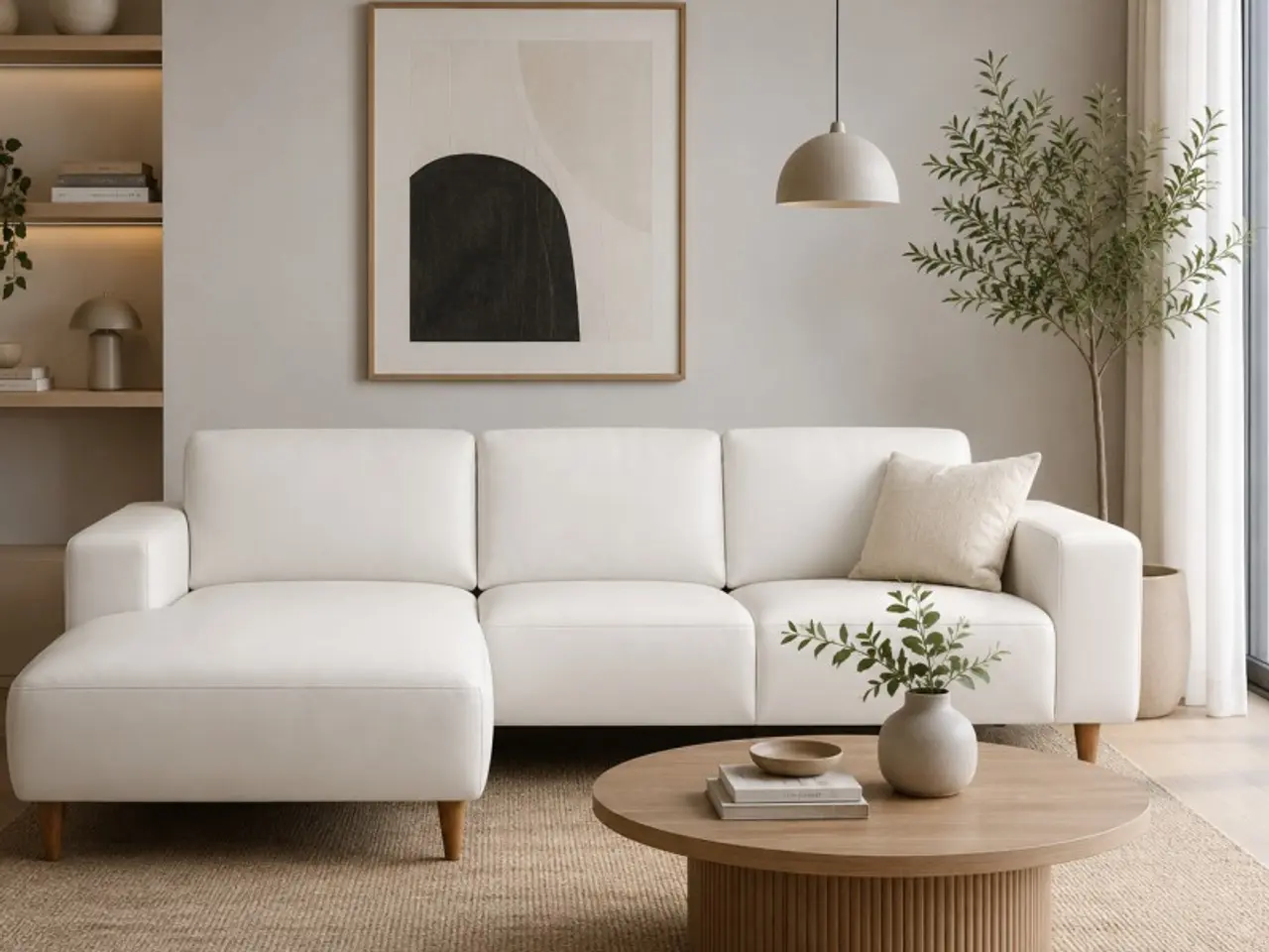 Billede 5 - Hjort Knudsen Copenhagen læder chaiselongsofa venstrevendt