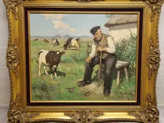Knud Edsberg maleri
