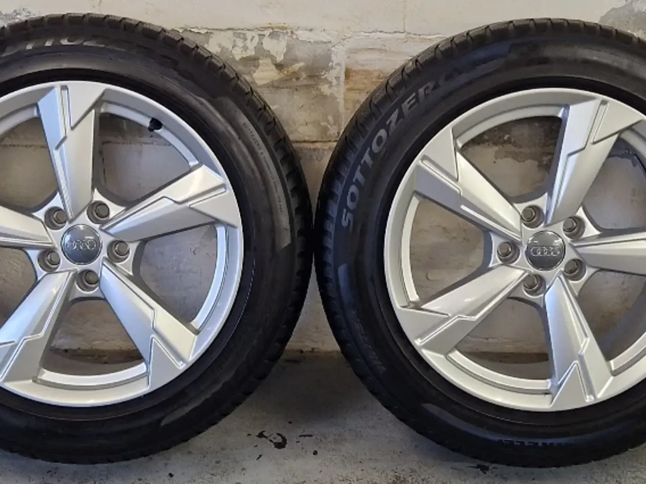 Billede 9 - AUDI A4/A5/A6/A7 ORIGINAL ALUFÆLGE MED VINTERDÆK 