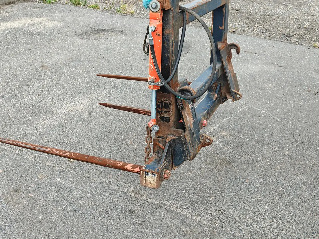 Billede 2 - - - - Storballespyd m/EURO beslag Med hydraulisk opklap