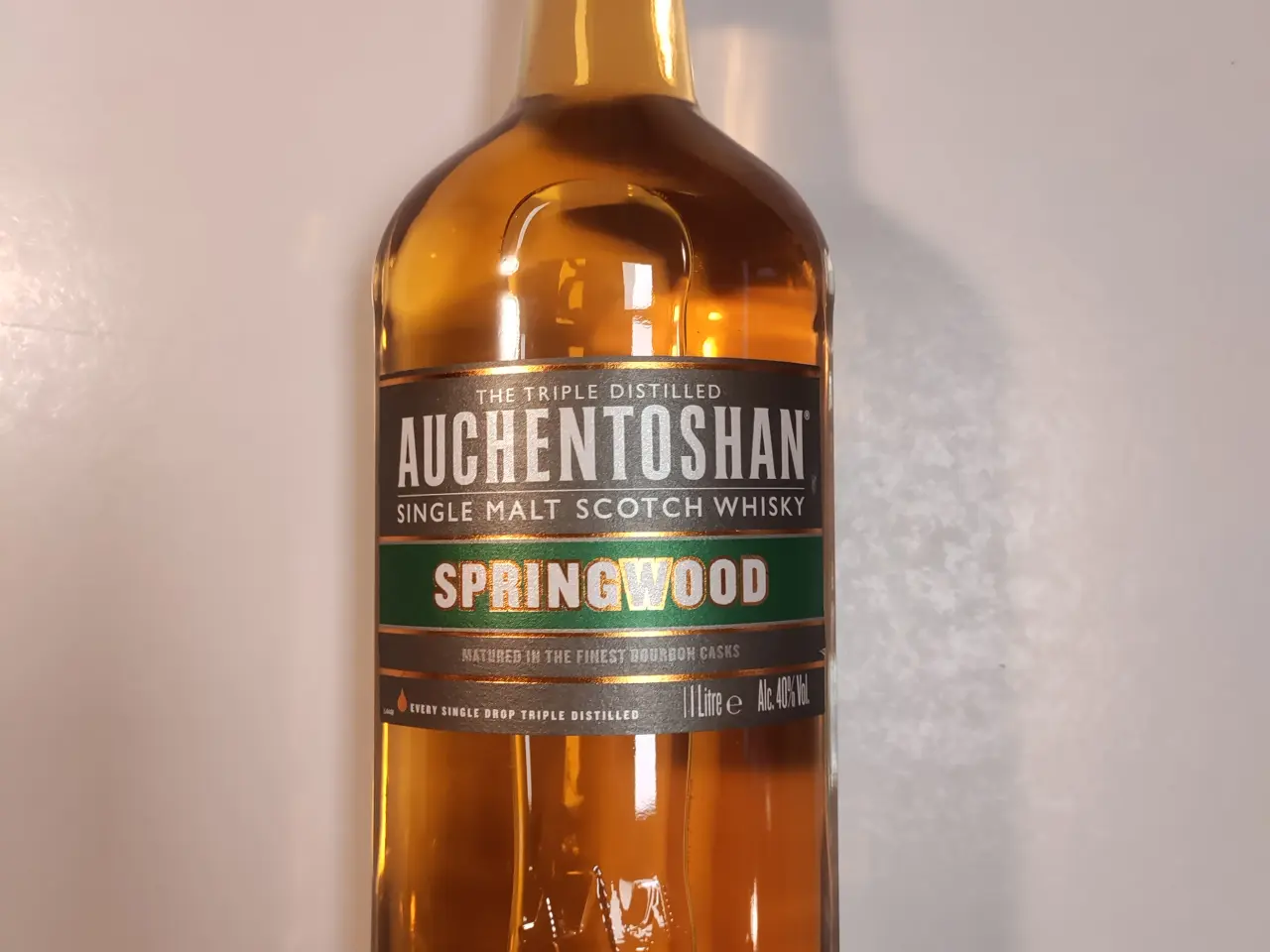 Billede 1 - 1 liter Auchentoshan Springwood single malt – trip