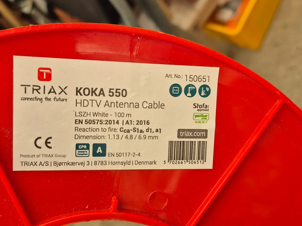 Billede 1 - 70-90m Antenne kabel
