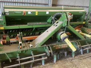 Amazone KE 303+AD 302. Der medfølger efterharve.