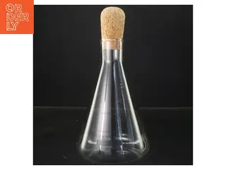Glaskolbe med korkprop 27 cm fra Bodum (str. 27 cm)