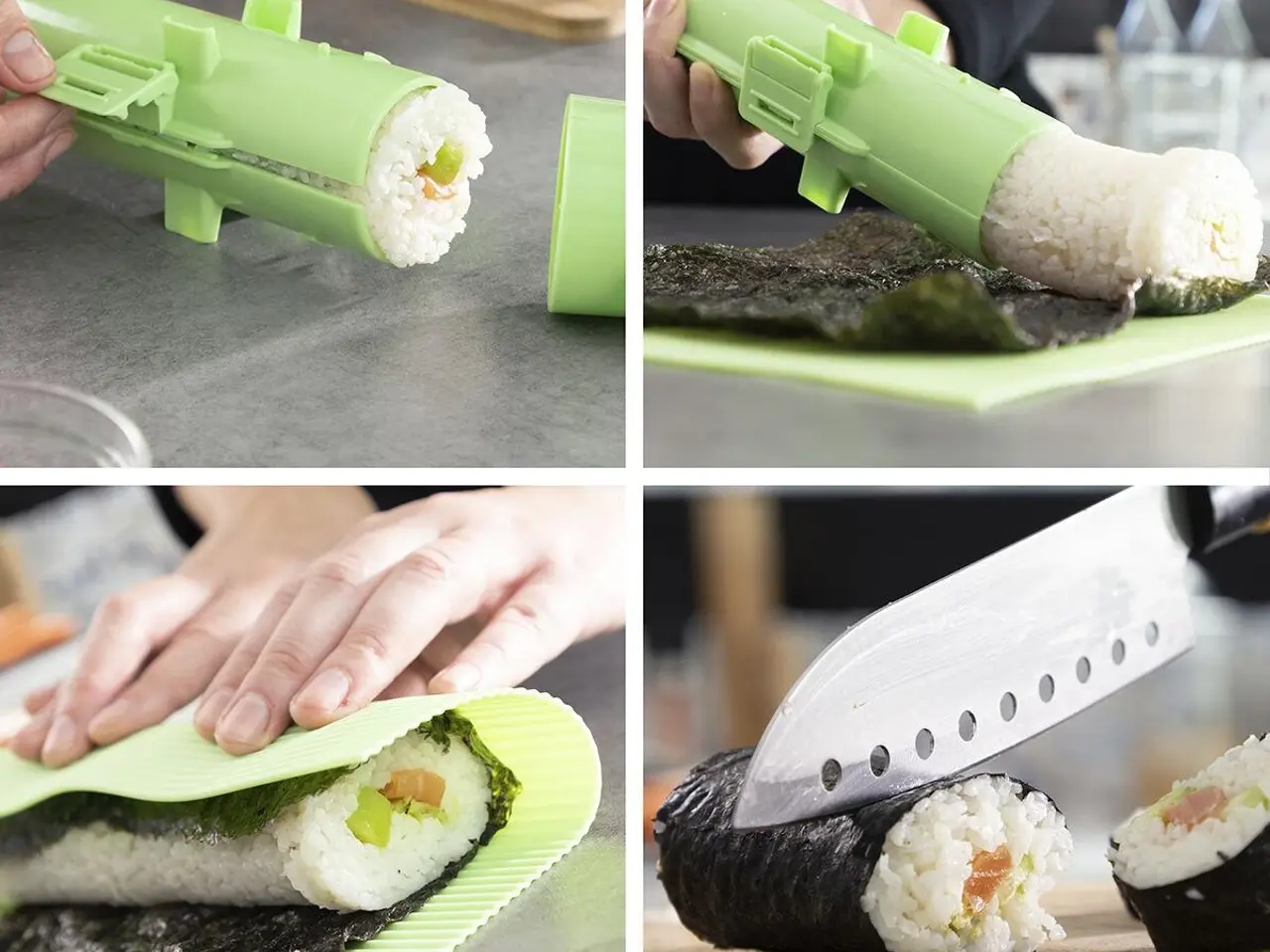 Billede 4 - Sushi sæt - Suzooka, 3 dele, grøn