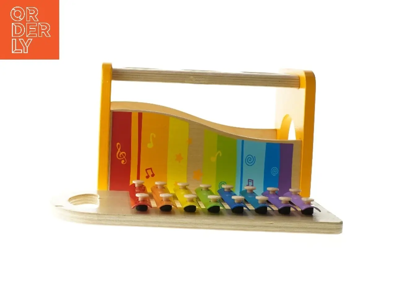 Billede 5 - Farverig træ xylofon fra Hape International (str. 29 x 13 cm)