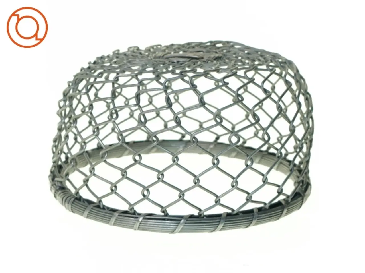 Billede 2 - Fil de fer Metal Flet Kurv (str. 20 x 10 cm)