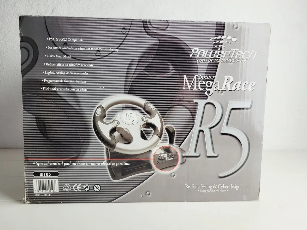 Billede 2 - ⭐️- Rat og Pedal til PS1/PS2 - Powertech R5