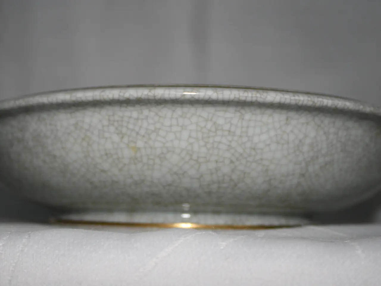 Billede 2 - Orange skål, craquelé, fra Royal Copenhagen