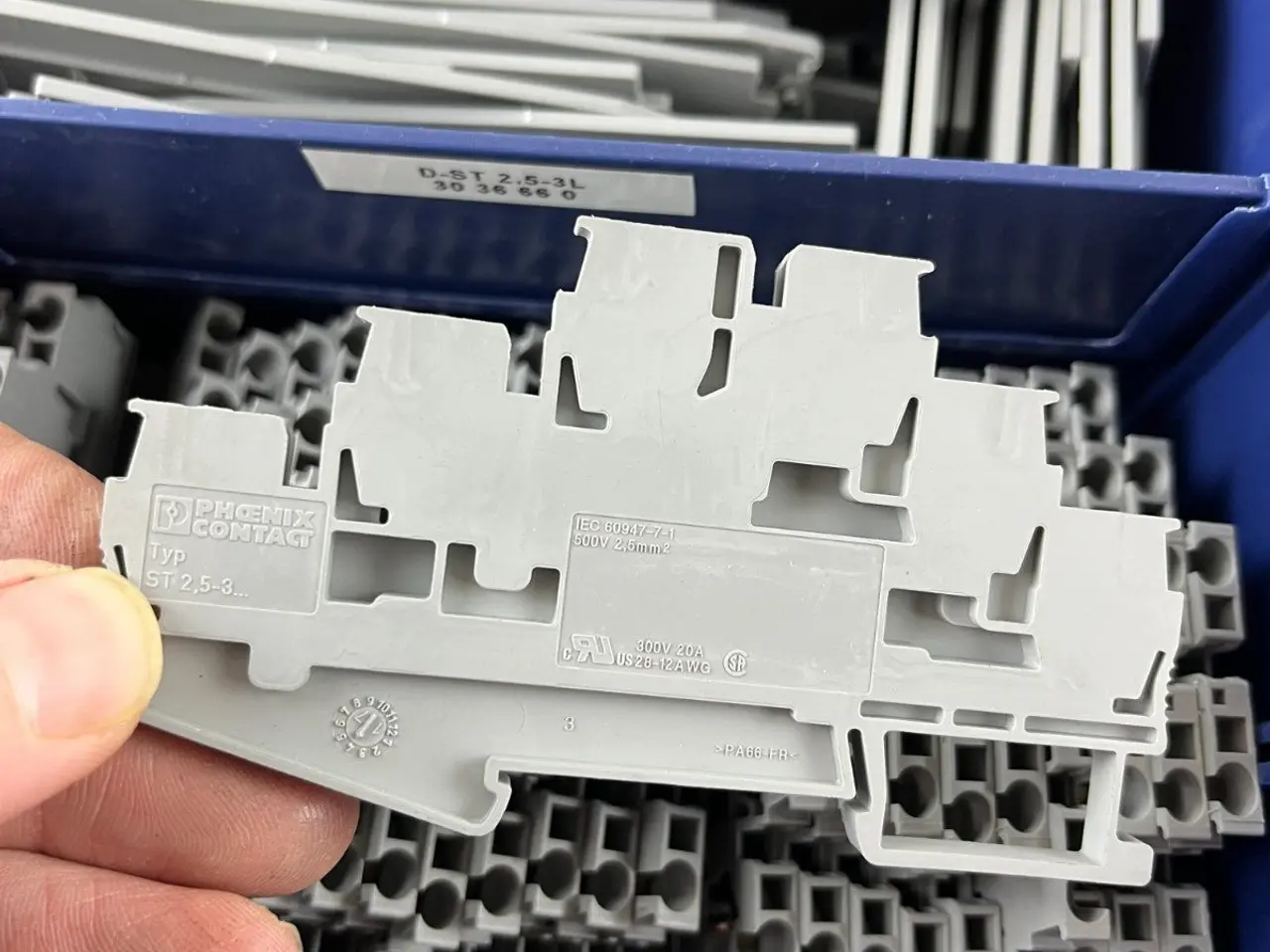 Billede 4 - Phoenix Contact ST 2,5-3L Multi-Level DIN Rail 20A
