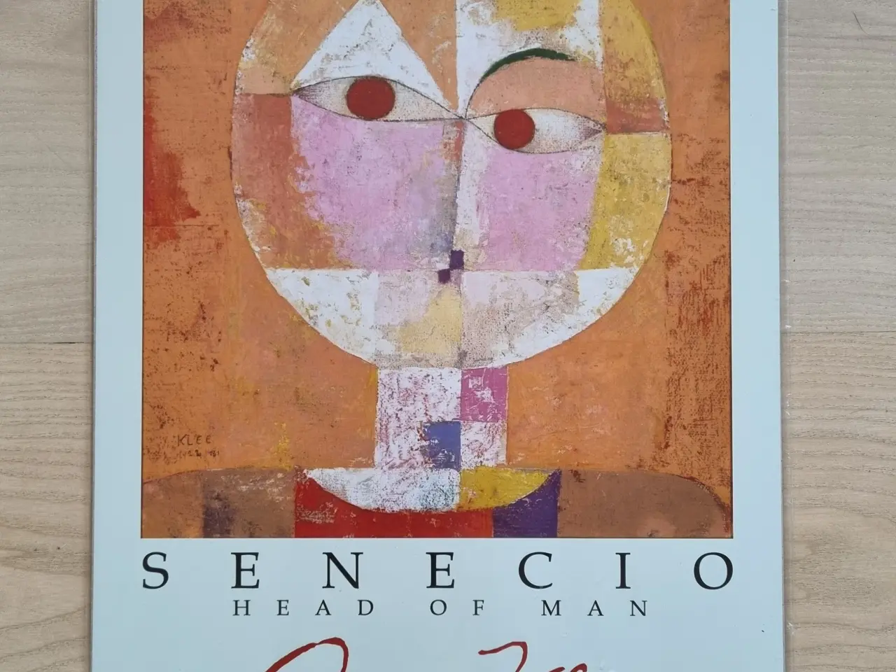Billede 1 - Paul Klee plakat - Senecio Head of Man - NY
