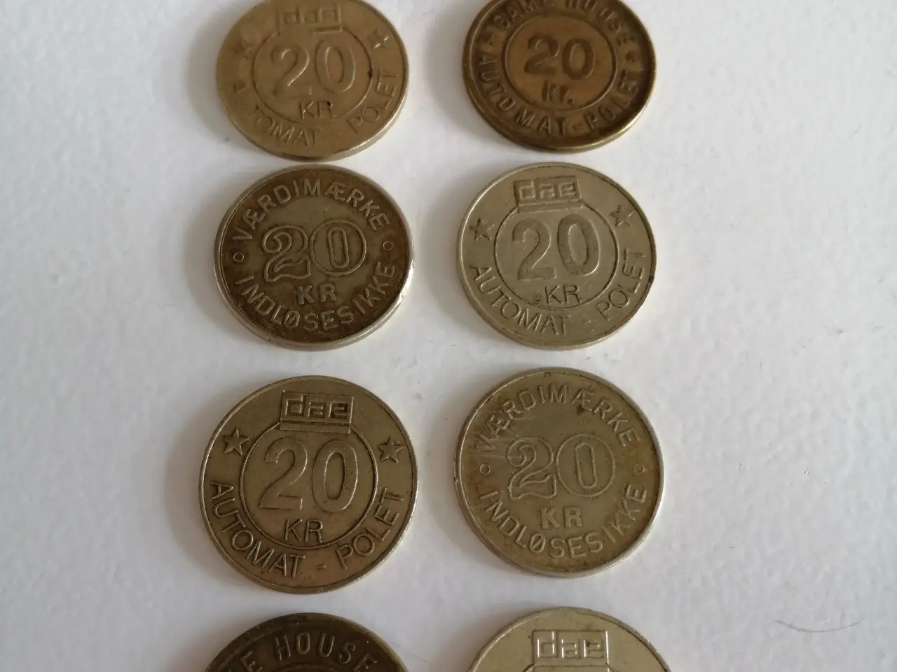 Billede 1 - Værdimønter - Vaskeautomat