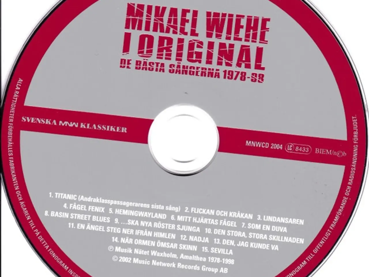 Billede 3 - Mikael Wiehe – Mikael Wiehe I Original De… – CD