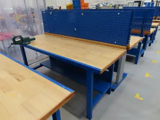 Arbejdsbord med skruestik RIDGID Junior 140