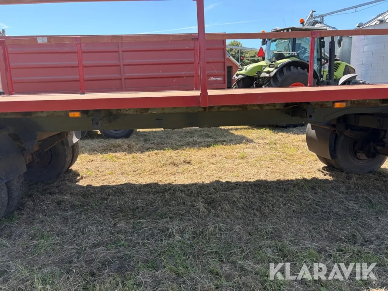 Billede 12 - Fladvogn med kran