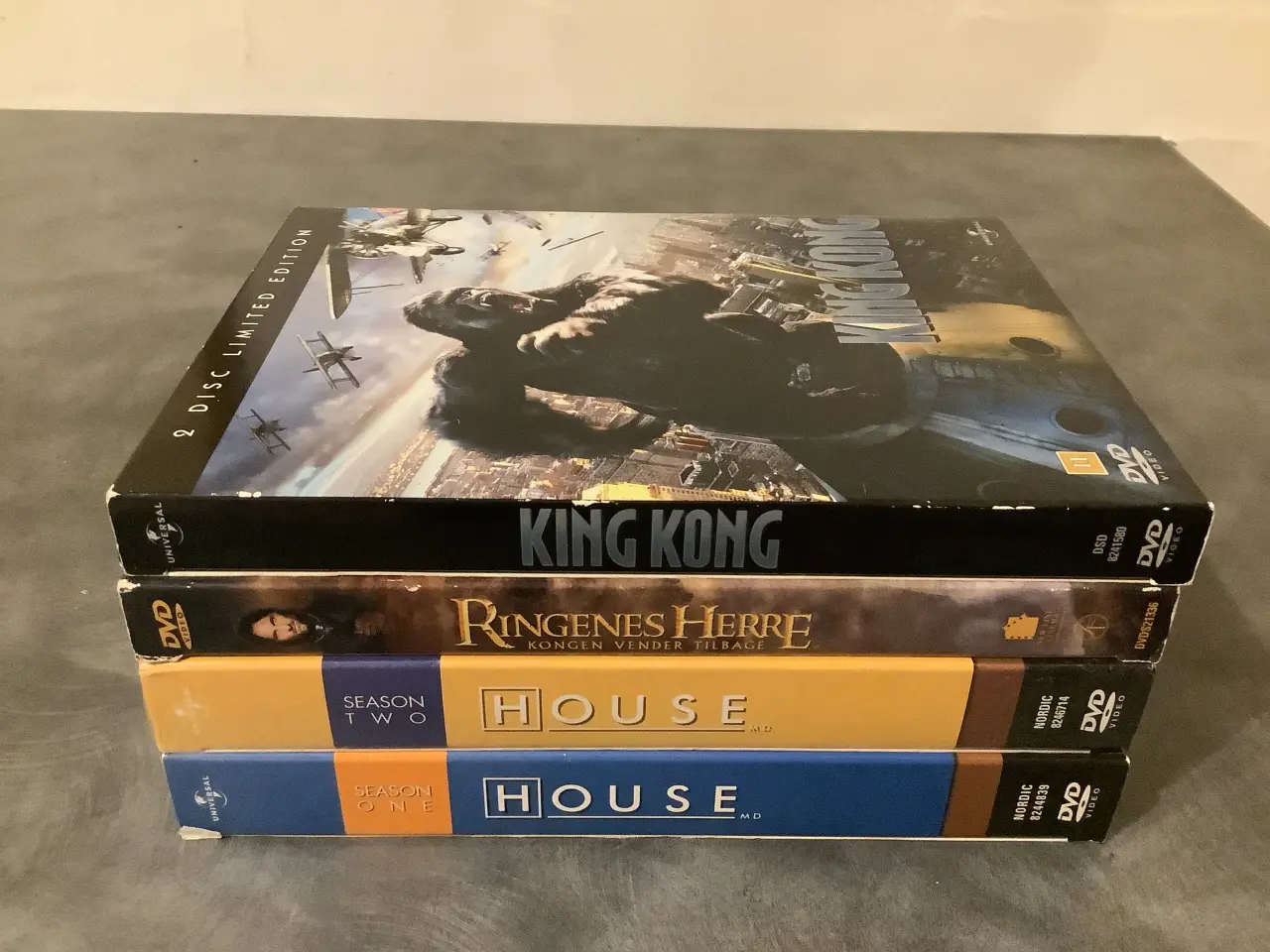 Billede 2 - DVD King kong,Ringenes Herre,House sæson 1 og 2