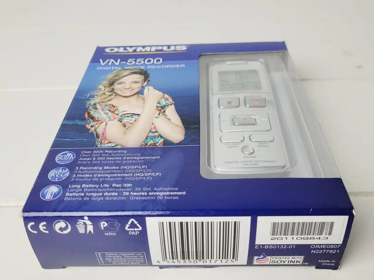 Billede 2 - Olympus VN-5500 digital voice recorder diktafon