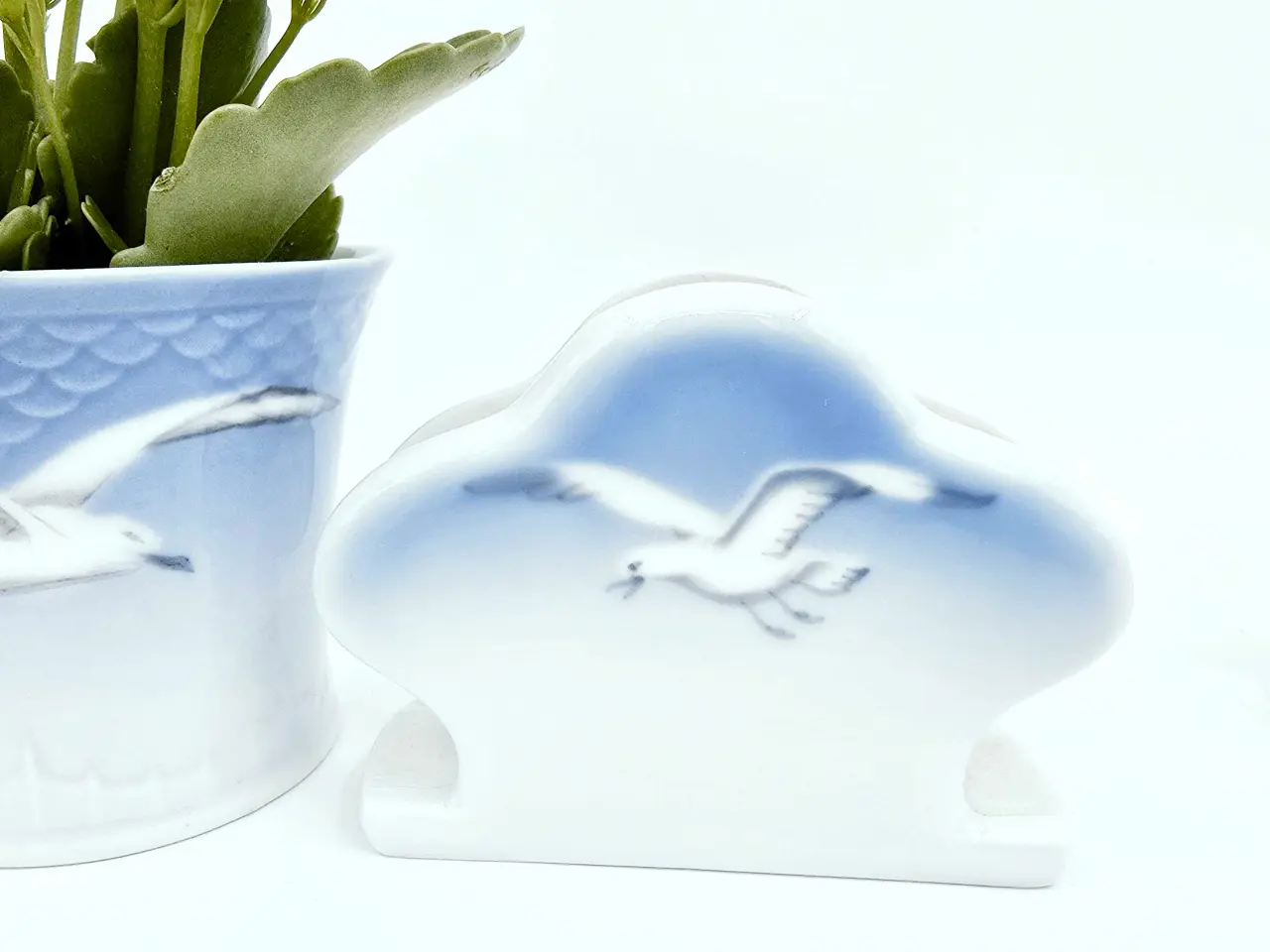 Billede 4 - Mågestel uden guldkant servietholder porcelæn