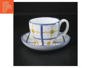 Kop med underkop (str. Ø 14 og Ø8,5 cm)