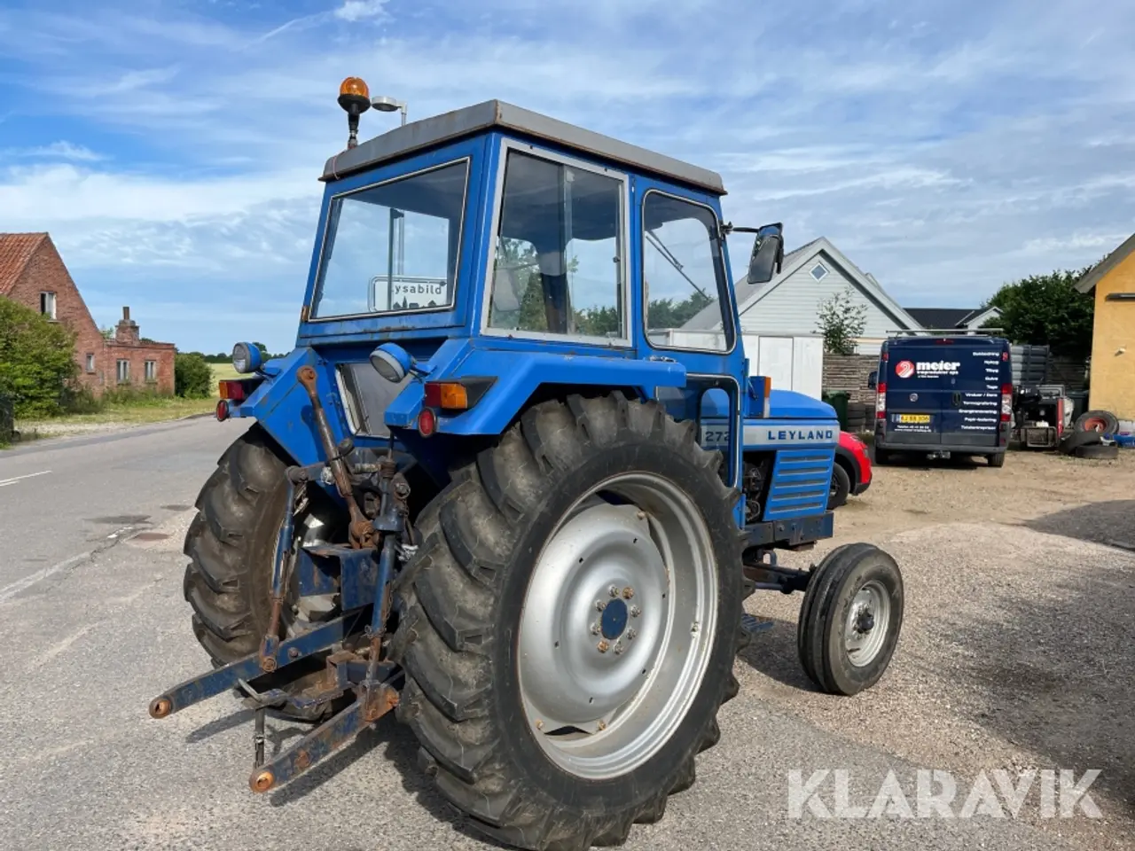 Billede 3 - Veterantraktor Leyland 272