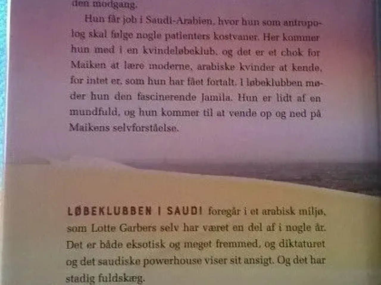 Billede 2 - Bog: Løbeklubben i Saudi (GIV ET PRISBUD)