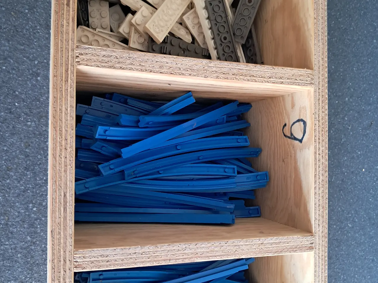 Billede 5 - Kæmpe vintage LEGO Tog samling – Blå skinner, 8 mo