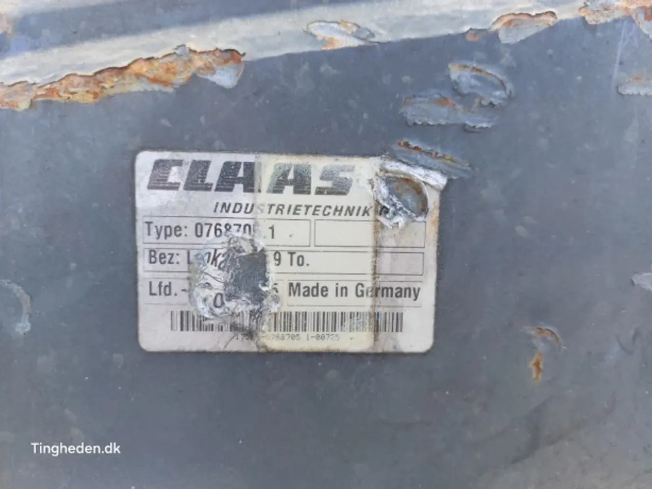 Billede 15 - Claas Lexion 580 Bagaksel 07687051