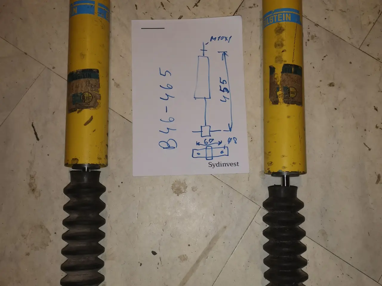 Billede 1 - Bilstein støddæmper