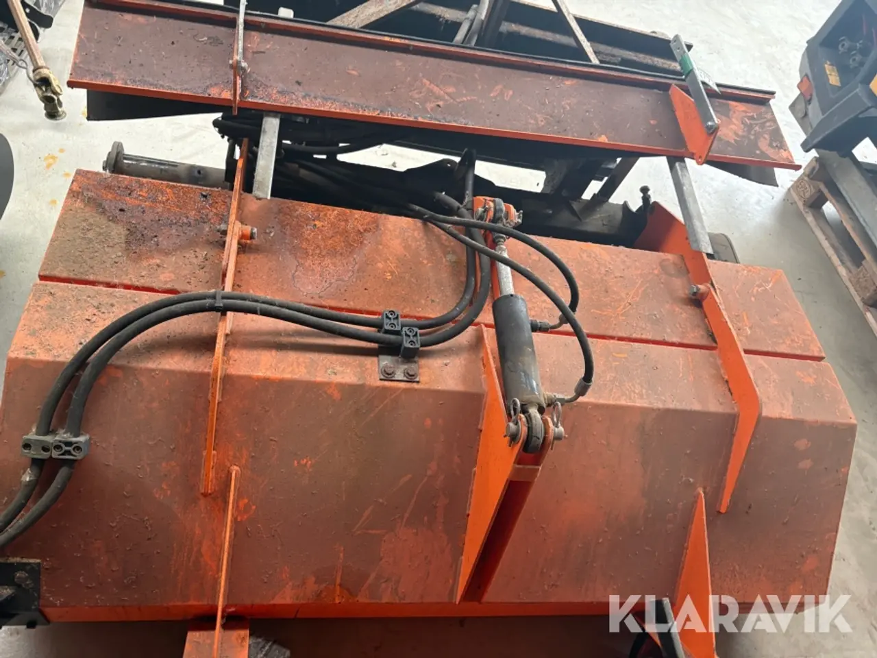 Billede 6 - Kost med opsamler Hydromann 1,5 m hydraulisk med redskabsadapter