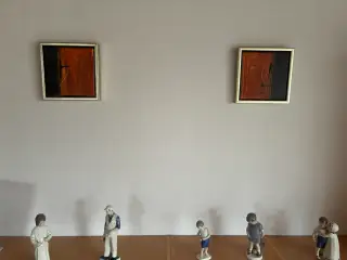 Malerier på 20X20 cm