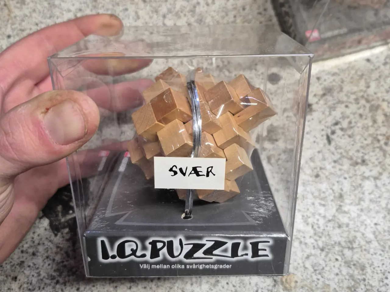 Billede 6 - IQ puzzle i træ 