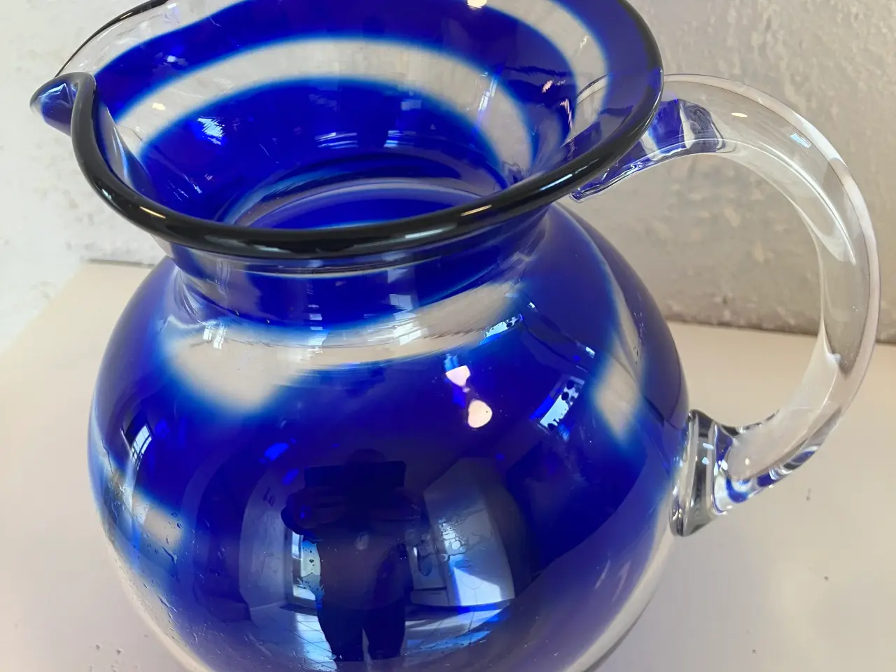 Billede 3 - Mundblæst glas kande